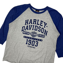 Load image into Gallery viewer, Harley-Davidson 3/4 Sleeve Raglan - Size XL
