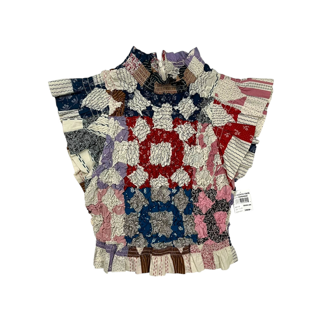 Deadstock Women's CSEA New York Quilted Blouse - Size XS/S