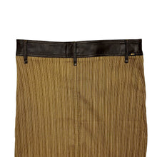 Load image into Gallery viewer, Women&#39;s Dex Textured Pinstriped Midi Skirt - Size XL
