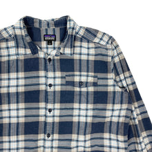 Load image into Gallery viewer, Patagonia Plaid Button Up Shirt - Size L
