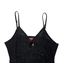 Load image into Gallery viewer, Women&#39;s Beaded Sequin Tank Top - Size M
