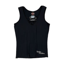 Load image into Gallery viewer, Women&#39;s Harley-Davidson Satin Trim Embroidered Tank - Size XL
