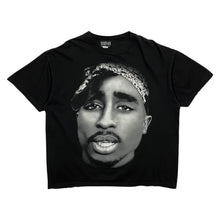 Load image into Gallery viewer, Tupac Airbrushed Portrait Tee - Size XL
