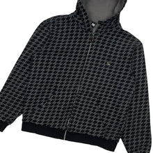 Load image into Gallery viewer, DC Shoe Co. All Over Print Thermal Zip Up Skate Hoodie - Size L
