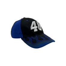 Load image into Gallery viewer, NASCAR Jimmie Johnson Gradient Flames #48 Race Hat - Adjustable
