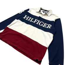 Load image into Gallery viewer, Tommy Hilfiger Spell Out Rugby Shirt - Size L
