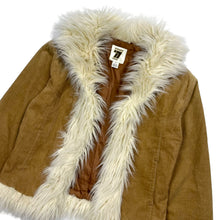 Load image into Gallery viewer, Women&#39;s Seventy Seven Corduroy Fur Lined Jacket - Size M
