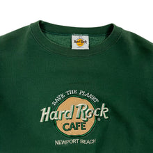 Load image into Gallery viewer, Hard Rock Cafe Save The Planet Crewneck Sweatshirt - Size L
