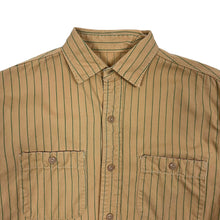Load image into Gallery viewer, Pinstripe Button Up Work Shirt - Size M

