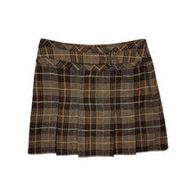 Load image into Gallery viewer, Women&#39;s Esprit Plaid Buckled Skirt - Size S
