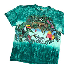 Load image into Gallery viewer, 1994 Wake Up To The Rainforest All Over Print Tee - Size
