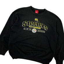 Load image into Gallery viewer, Pittsburgh Steelers NFL Crewneck Sweatshirt - Size L
