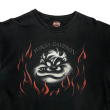Load image into Gallery viewer, Taz Harley-Davidson Flames Long Sleeve - Size XL
