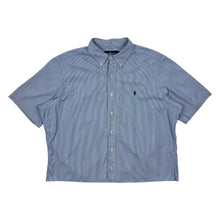 Load image into Gallery viewer, Ralph Lauren Pinstripe Raw Hem Button Down - Size L

