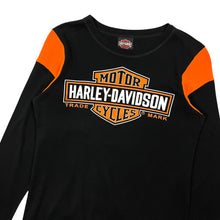 Load image into Gallery viewer, Women&#39;s Harley-Davidson Two Tone Long Sleeve - Size L
