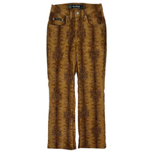 Load image into Gallery viewer, Women&#39;s Hollywood Patterned Flared Pants - Size XS
