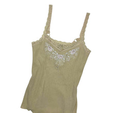 Load image into Gallery viewer, Women&#39;s Guess Rhinestone &amp; Lace Embellished Tank Top - Size S
