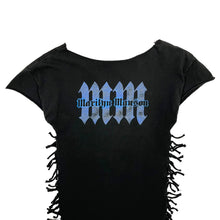 Load image into Gallery viewer, 2004 Women&#39;s Custom Marlyn Manson Top - Size M
