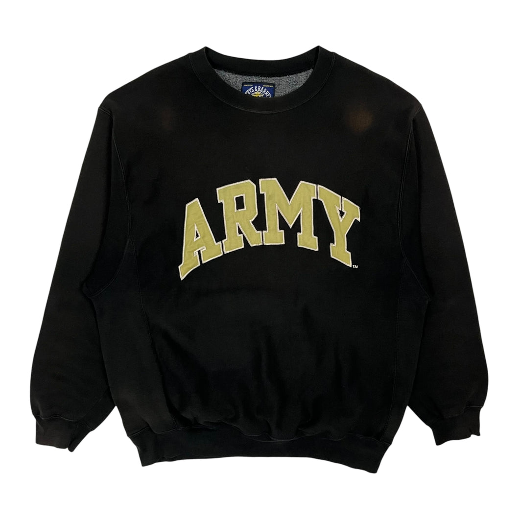 Army Arc Logo Heavyweight Crewneck Sweatshirt - Size XL