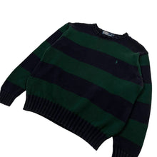 Load image into Gallery viewer, Polo By Ralph Lauren Striped Heavyweight Knit Sweater - Size L
