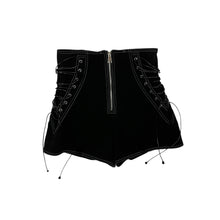 Load image into Gallery viewer, Women&#39;s Laced Contrast Stitch Shorts - Size S
