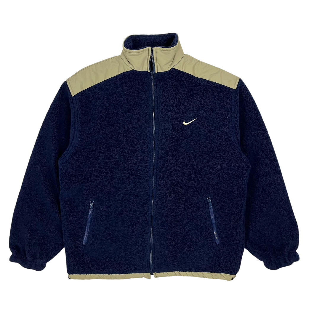 Nike Deep Pile USA Made Fleece Jacket - Size XL