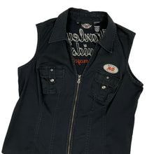 Load image into Gallery viewer, Women&#39;s Harley-Davidson Embroidered Riding Vest - Size XL
