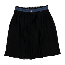 Load image into Gallery viewer, Women's Diesel Denim Waist Pleated Nylon Skirt - Size L

