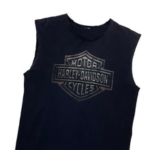 Load image into Gallery viewer, Harley-Davidson Steel Blood Cut Off Tank - Size XL
