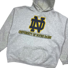 Load image into Gallery viewer, University Of Notre Dame Pull Over Hoodie - Size M
