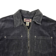 Load image into Gallery viewer, Corduroy Riveted Zip Up - Size M/L
