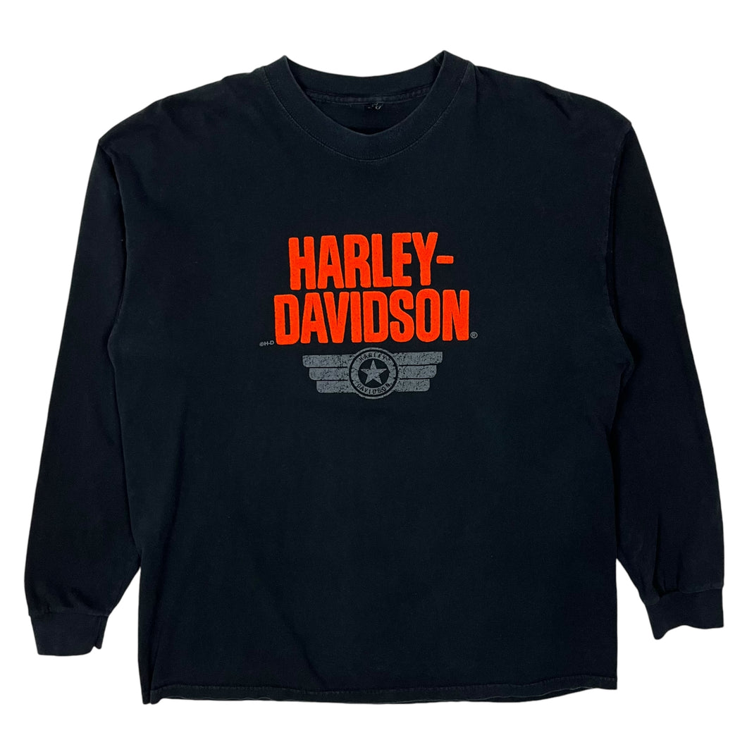 Harley-Davidson Puff Print Logo Long Sleeve - Size XL