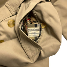 Load image into Gallery viewer, Burberry Nova Check Lined Trench Coat - Size S/M
