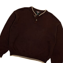 Load image into Gallery viewer, American Outpost Henley Knit Sweater - Size XL
