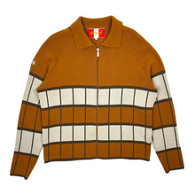 Load image into Gallery viewer, Diesel Knitwear Full Zip Geometric Knit Sweater - Size L
