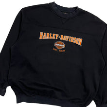 Load image into Gallery viewer, Harley-Davidson Spell Out Crewneck Sweatshirt - Size XL

