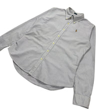 Load image into Gallery viewer, Women&#39;s Ralph Lauren Pinstripe Button Down - Size M/L
