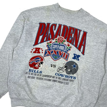 Load image into Gallery viewer, 1993 Bills Vs Cowboys Super Bowl Crewneck Sweatshirt - Size L

