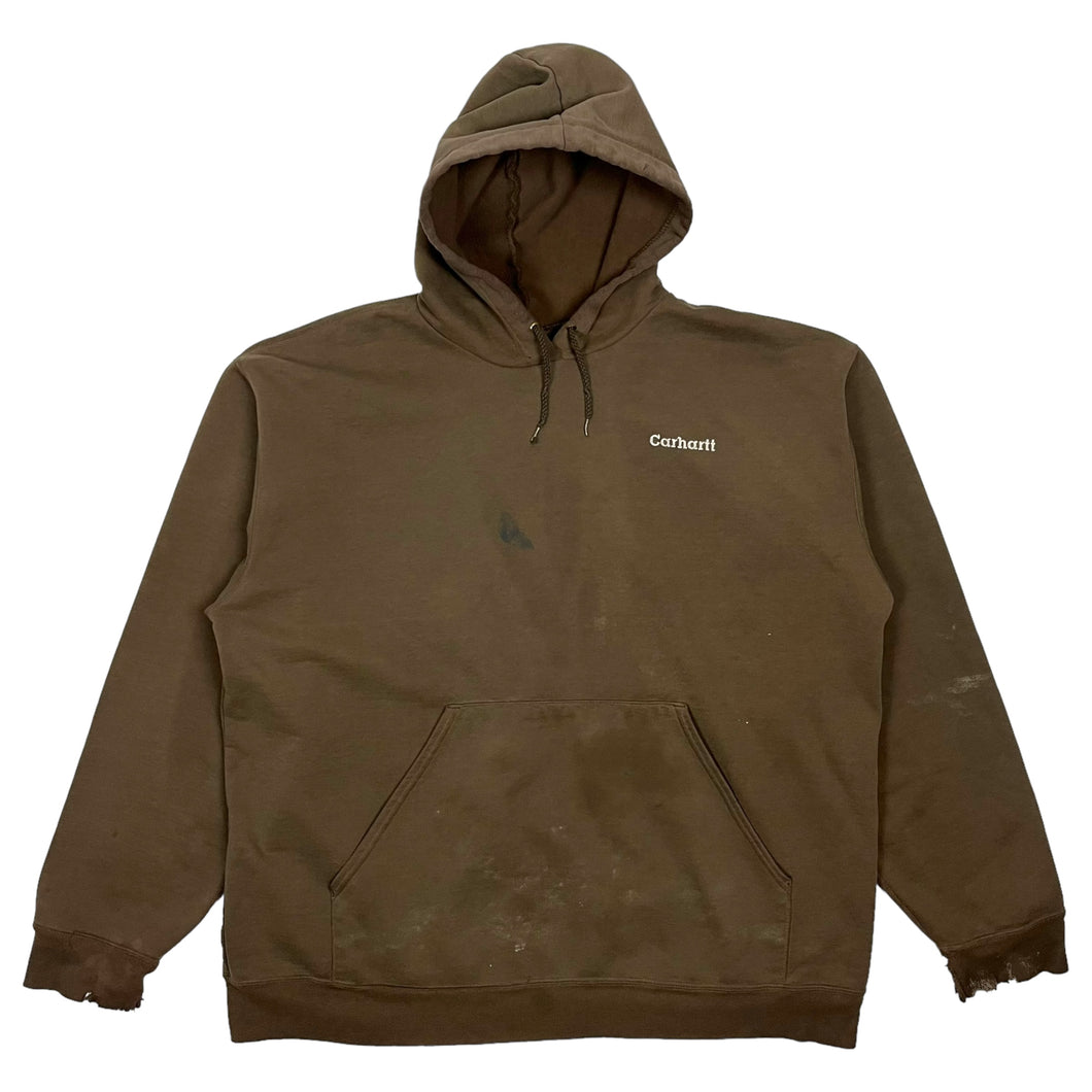 Carhartt Embroidered Hoodie - Size XXL