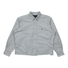 Load image into Gallery viewer, Ralph Lauren Check Print Raw Hem Button Down - Size M/L
