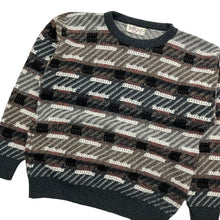 Load image into Gallery viewer, Jantzen Abstract USA Made Knit Sweater - Size L
