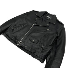 Load image into Gallery viewer, FMC Leather Biker Jacket - Size XL
