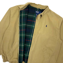Load image into Gallery viewer, Polo By Ralph Lauren Plaid Lined Harrington Jacket - Size L
