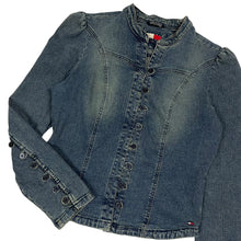 Load image into Gallery viewer, Women&#39;s Tommy Jeans Button Up Denim Blouse - Size L
