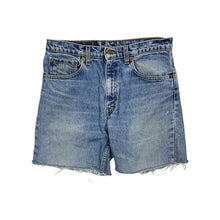 Load image into Gallery viewer, Levi&#39;s 550 Cutoff Denim Shorts - Size 31&quot;
