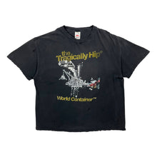 Load image into Gallery viewer, 2007 The Tragically Hip World Container Distressed Tour Tee - Size L
