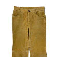 Load image into Gallery viewer, Levi’s White Tab Flared Corduroy Pants - Size 27”
