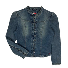 Load image into Gallery viewer, Women&#39;s Tommy Jeans Button Up Denim Blouse - Size L
