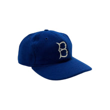 Load image into Gallery viewer, Brooklyn Dodgers Jackie Robinson Wool New Era Cooperstown Fitted Cap - Size 7 3/8
