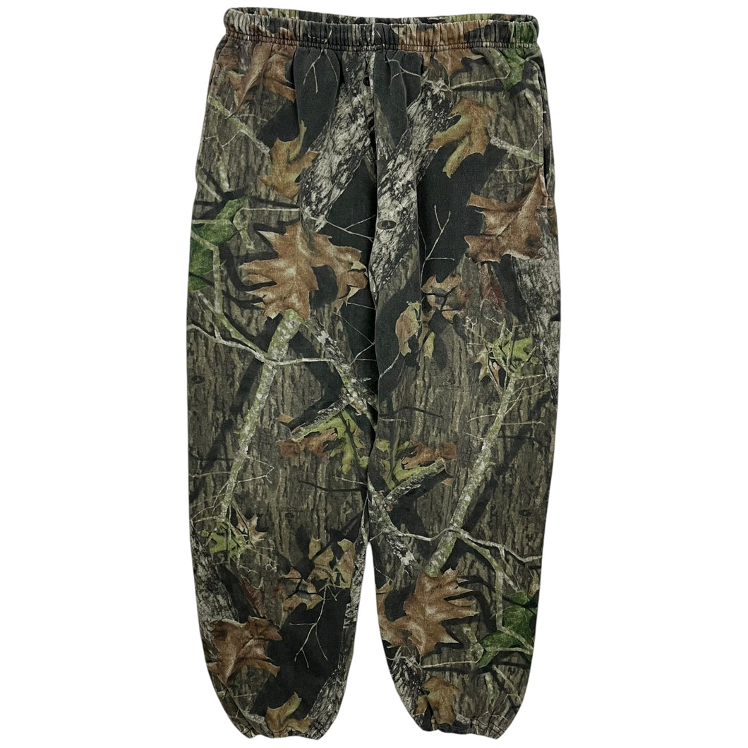 Jerzees Outdoors Mossy Oak Realtree Camo Sweatpants - Size M/L